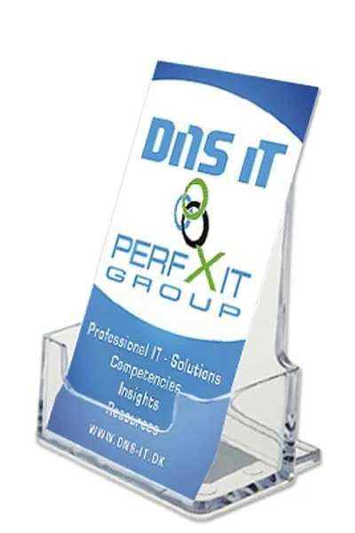Brochure vertical – promotional product with your logo