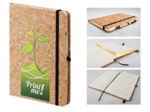 NOTEPAD WITH THE CORK COVER