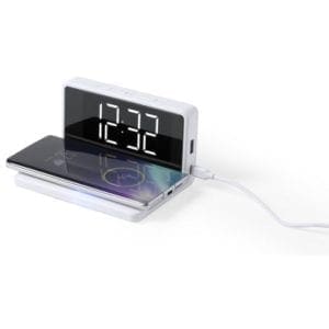 Desk clock/alarm with Wireless charger 5W V0392