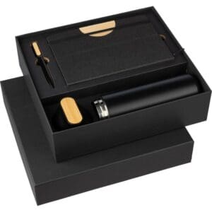 Gift set, thermo bottle 650ml, notebook A5, ball pen VA212